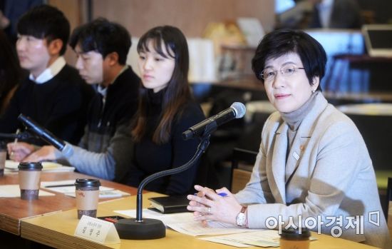 [포토]김영주 고용노동부 장관, 청년일자리 해법은?