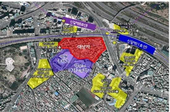 서울시 신길역세권 정비사업 본격화, 999가구 건립
