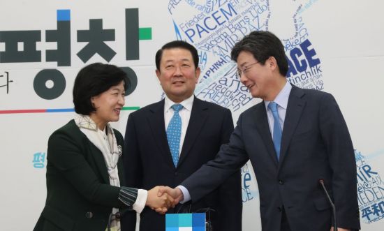 박주선·유승민, 더불어민주당·자유한국당 대표 예방