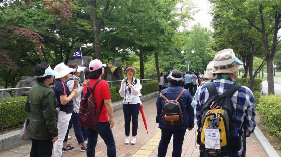 송파구, 도보관광코스 해설 프로그램 운영