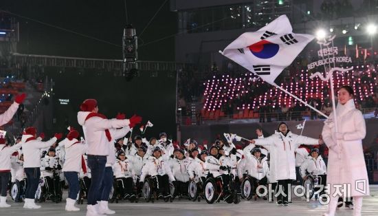 [포토]뜨거운 감동, 패럴림픽 개막!