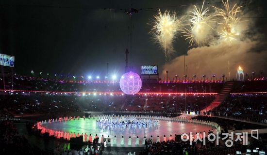 [포토]다시 밝히는 평창의 불꽃