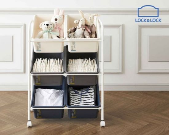 락앤락, 실용 수납함 '사선형 트롤리' 2종 출시