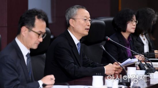 [포토] 모두 발언하는 백운규 장관