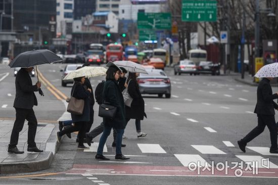 [포토] 비내리는 서울