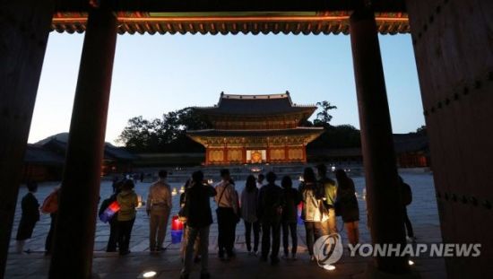 ‘창덕궁 달빛기행’ 옥션 티켓서 판매 시작하자마자 ‘매진 사태’[사진=연합뉴스]