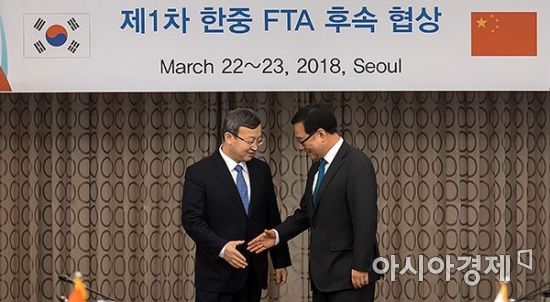 [포토] 한중FTA 서비스·투자 1차 후속협상 시작