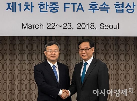 [포토] 한중FTA 서비스·투자 1차 후속협상 개최