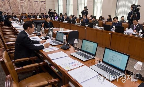 [포토] MB구속 여파? 상임위 대거 불참한 한국당