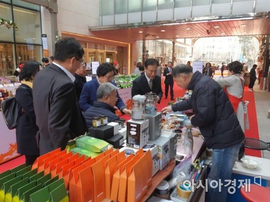 보성군, 롯데백화점 강남점서 우수 농·특산물 판매