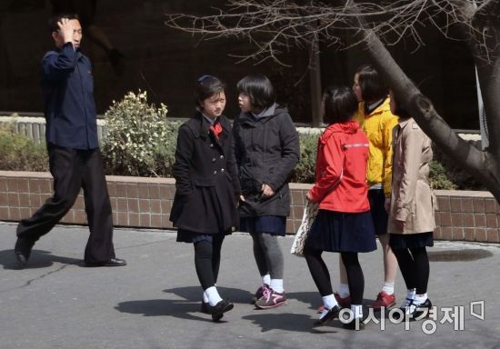 [포토] 북한 평양 어린이들