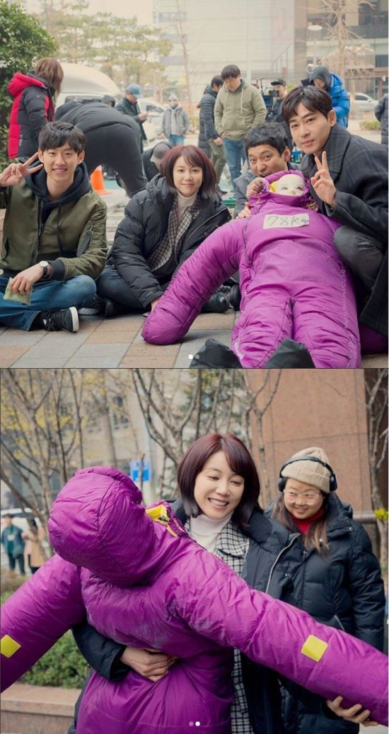 '작은 신의 아이들' 김옥빈, 촬영 현장 공개에 네티즌 "심장이 쫄깃쫄깃"