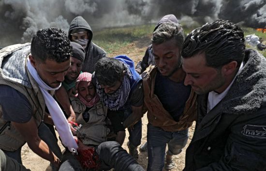 '피의 금요일' 가자지구 시위로 7명 사망·408명 부상(종합)