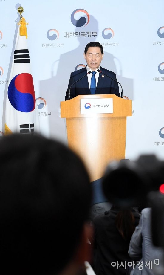 [포토] 대입제도 국가교육회의 이송안 발표하는 김상곤
