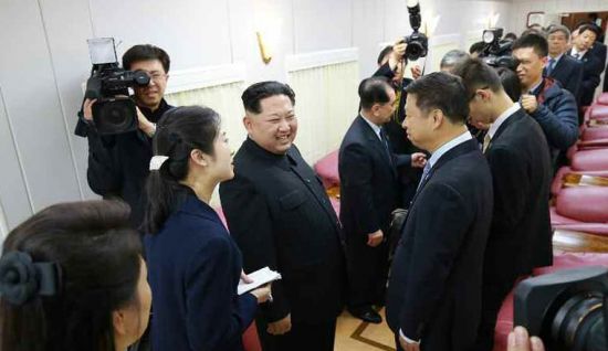 김정은, 中쑹타오와 "중대문제 심도있는 의견교환"