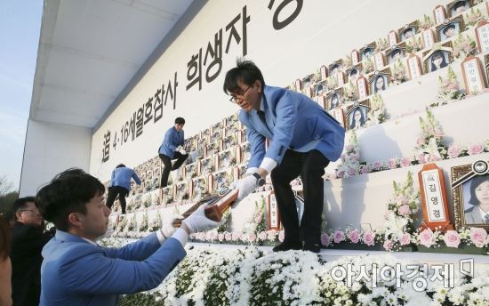 [포토] 유가족에게 돌아가는 영정과 위패