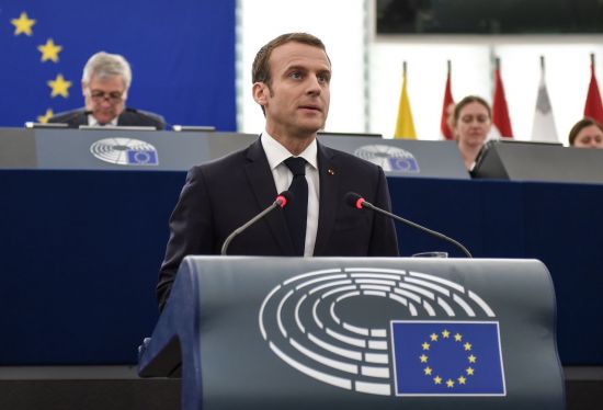 마크롱, EU 극우세력 발호 경고…"더 강력한 EU로 민주주의 지키자"