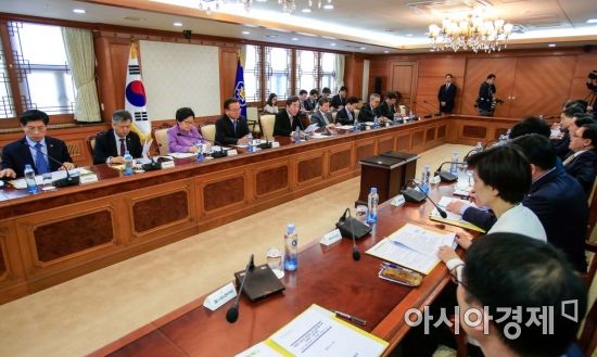 [포토] 국정현안점검조정회의 개최