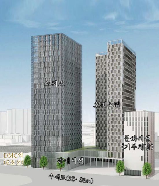 수색 삼표에너지 부지, 최고 29층 오피스·오피스텔 들어선다