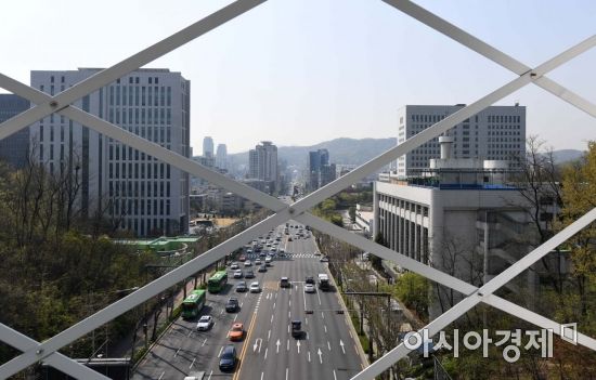 [포토]숨막히는 미세먼지 공포