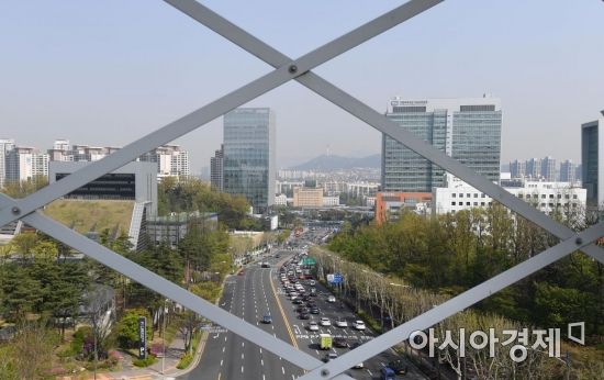 [포토]미세먼지에 갇힌 대한민국