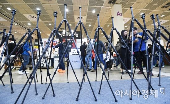 [포토]서울국제사진영상기자재전 2018