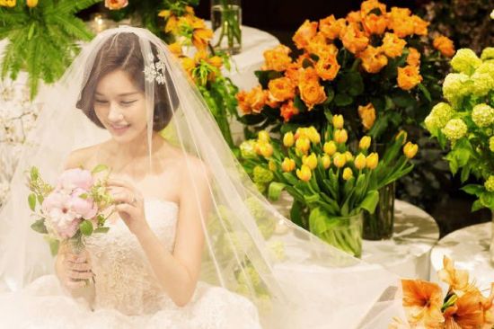“예쁘게 잘 살겠다”…박은지, 결혼식 사진 공개