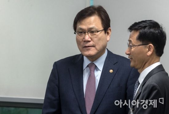 [포토] 서민주거안정대책 당정 참석한 최종구 위원장