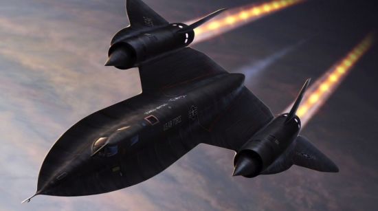 세상에서 가장 빠른 항공기인 SR-71 블랙버드.[사진=유튜브 화면캡처]