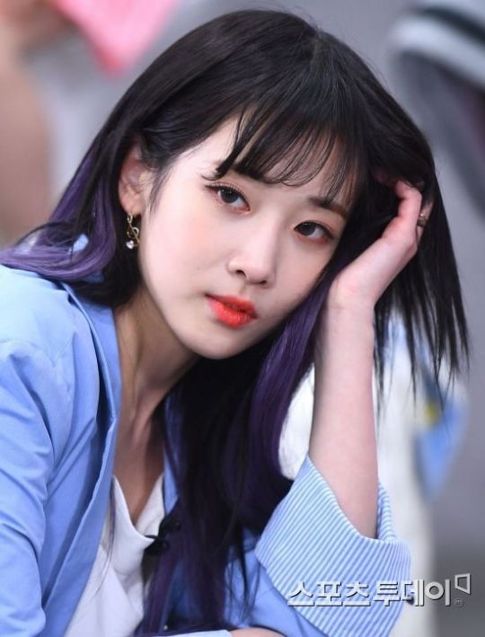 [포토] 러블리즈 유지애 '포즈는 이렇게'