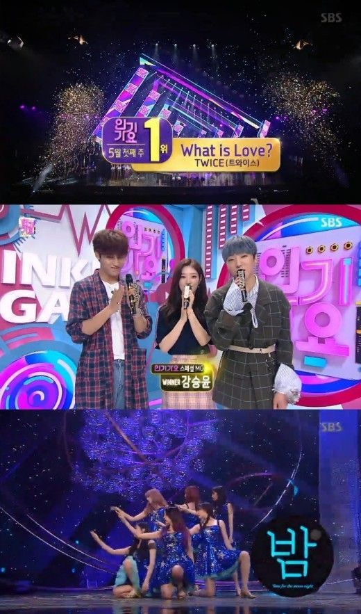 ‘인기가요’ 트와이스 1위 ‘트리플 크라운+12관왕’ 기염...여자친구 컴백