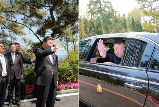 김정은, 전용기로 싱가포르 가기도 버거워