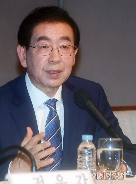 [포토]박원순 '서울시장 3선 도전' - 아시아경제