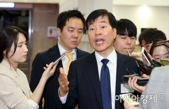 [포토] 분식회계 논란 반박하는 김태한 삼성바이오로직스 사장