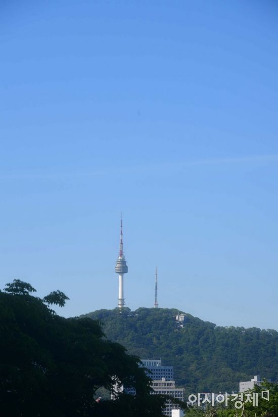 [포토]깨끗한 서울 하늘