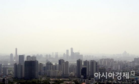 [포토] 회색도시가 된 서울