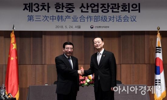 [포토] 한-중 산업장관회의 개최