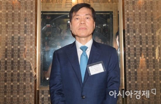 [포토]묵묵부답, 굳은 표정의 김태한 삼성바이오로직스 사장