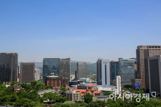 [포토] 파란하늘 서울