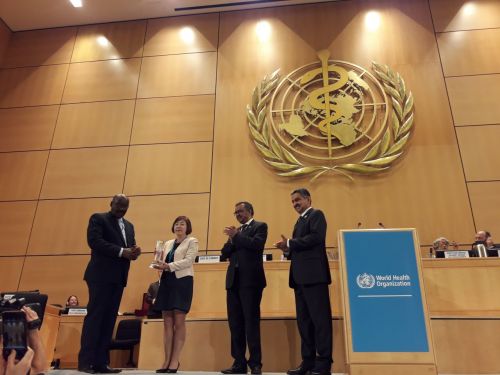 의약품안전관리원, 'WHO UAE 보건재단상' 수상 