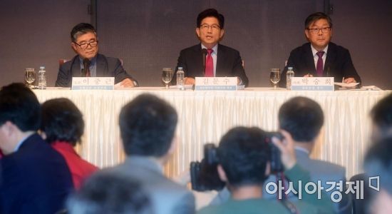 [포토]발언하는 김문수 자유한국당 서울시장 후보