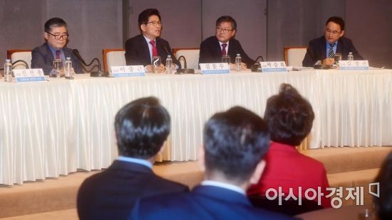 [포토]프레스센터에서 열린 김문수 서울시장 후보 관훈토론회