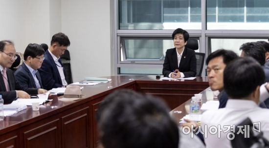 [포토] 노동부, 최저임금 산입범위 관련 긴급 대책회의