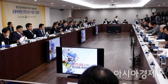 [포토] 금융위, 생산적 금융을 위한 동산금융 활성화 전략 설명하는 간담회 