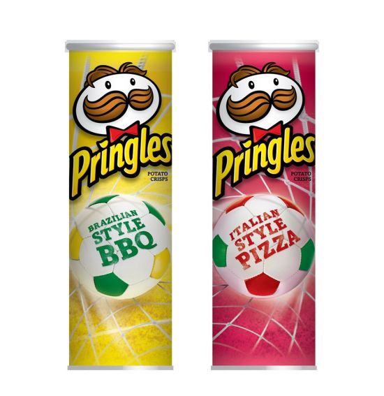 프링글스, 풋볼 리미티드 에디션 신제품 출시