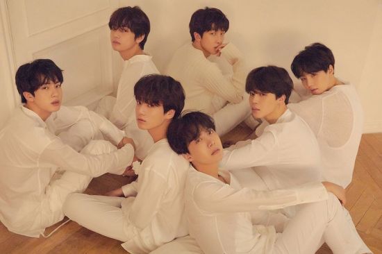 그룹 방탄소년단.