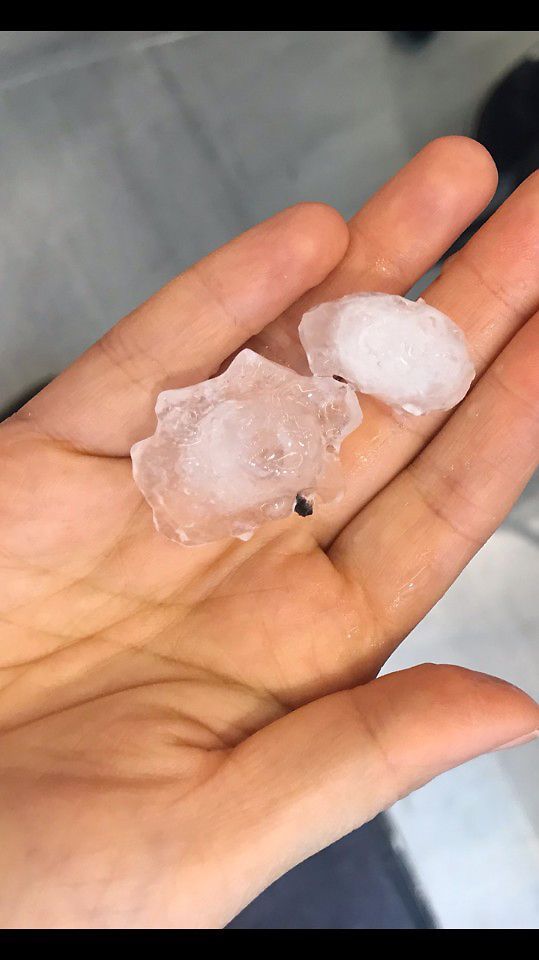 대구 일부 지역 우박 쏟아져…네티즌 “엄청난 크기의 우박”