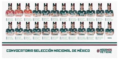 사진=멕시코 축구협회 공식 홈페이지