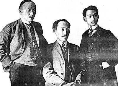 1907년 고종황제의 밀명을 받고 당시 만국평화회의가 열린 네덜란드 헤이그로 파견된 이준, 이상설, 이위종 열사의 모습. 당시 특사들은 블라디보스톡에서 시베리아 횡단철도를 타고 네덜란드 헤이그로 이동했다.(사진=국사편찬위원회)