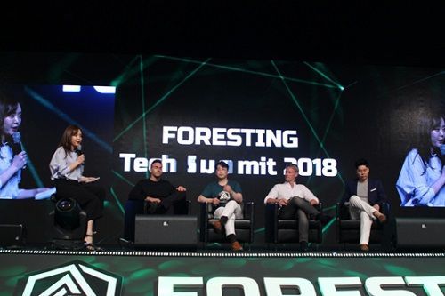 ‘포레스팅 테크 써밋 2018(Foresting Tech Summit 2018)’, 블록체인 포레스팅 소개 및 강연